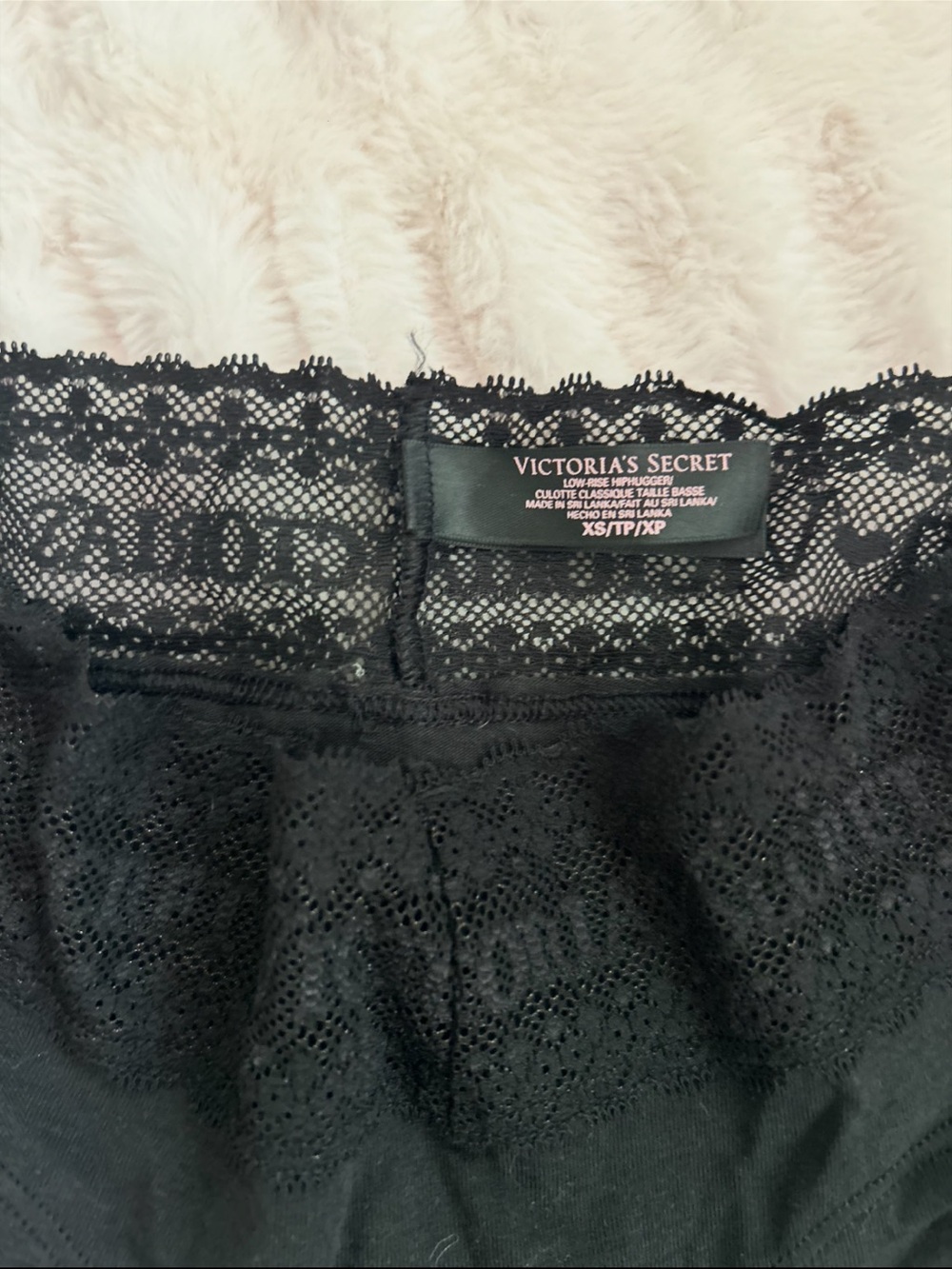 Victoria's Secret Black Lace Hipster Brief - Picture 2 of 4